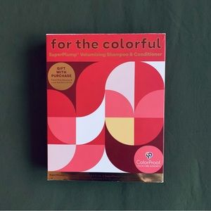 Colorproof for the colorful Gift Box SuperPlump Volumizing Shampoo & Conditioner